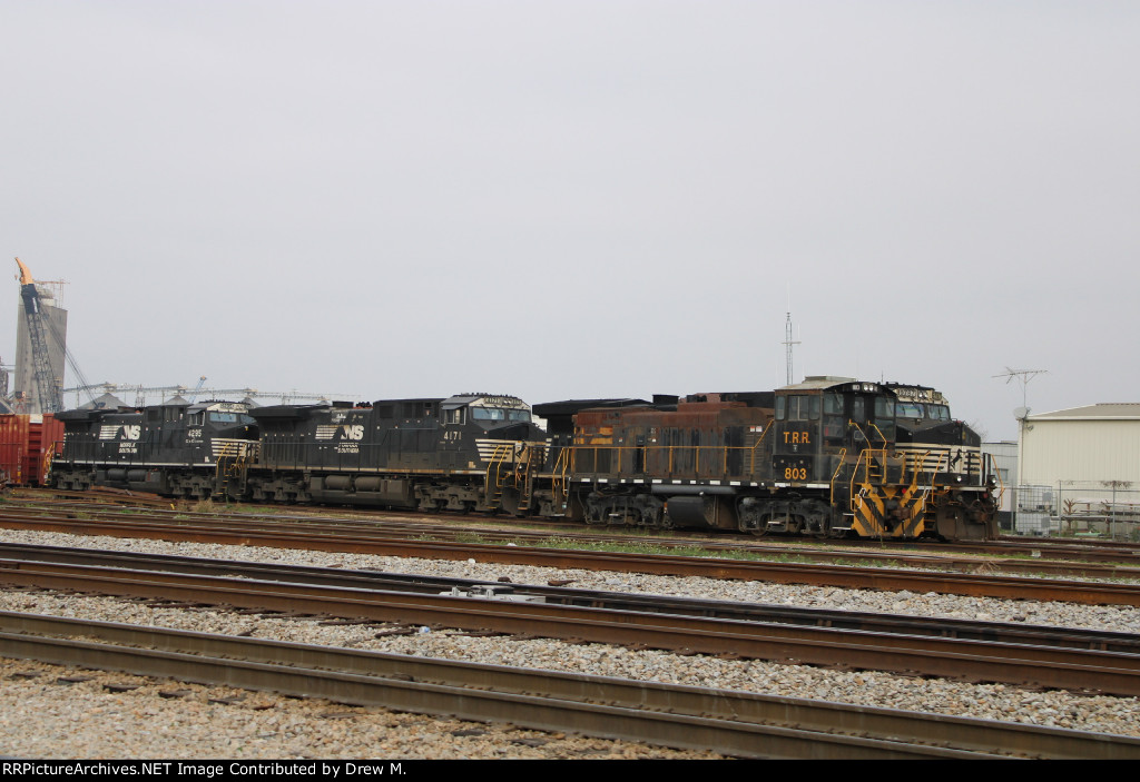 NS and TASD power in TASD Yard 